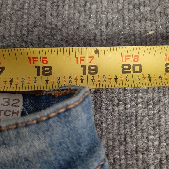 American Legacy Jeans Size 14 Slim Stretch 38 x 30 Distressed medium Wash - Picture 14 of 16